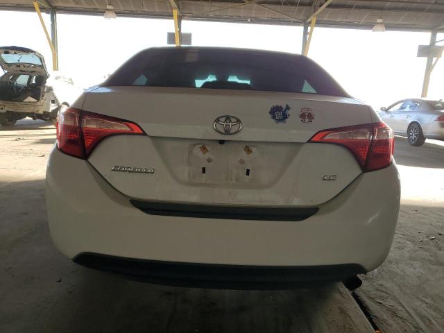 2T1BURHE9JC969322 - 2018 TOYOTA COROLLA L WHITE photo 6