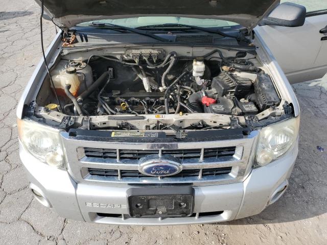 1FMCU03719KB94268 - 2009 FORD ESCAPE XLT SILVER photo 12