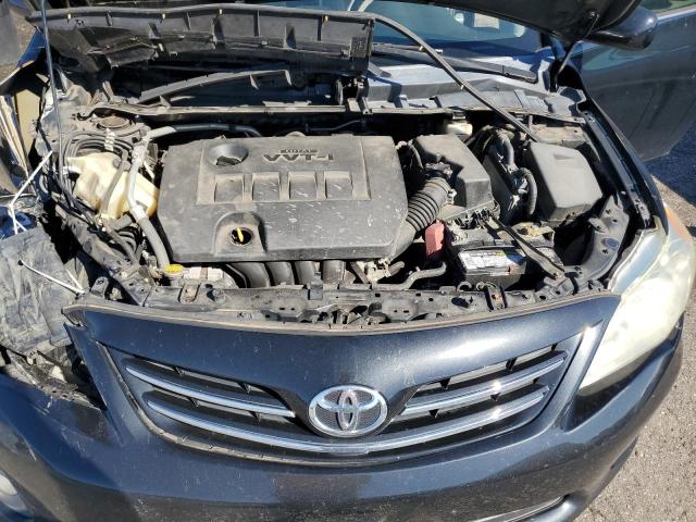 5YFBU4EE9DP130508 - 2013 TOYOTA COROLLA BASE Սև լուսանկար 11