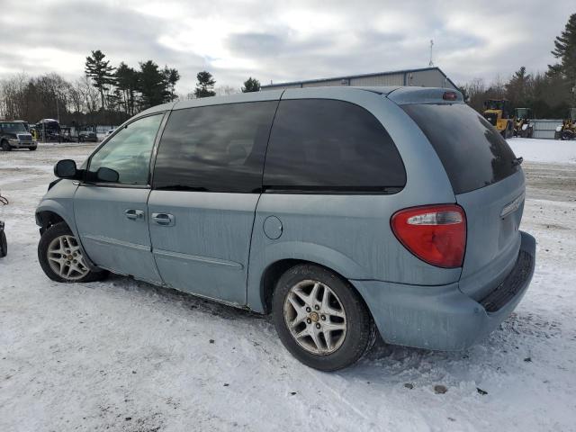 1C4GP45R35B134652 - 2005 CHRYSLER TOWN & COU 青色 照片 2