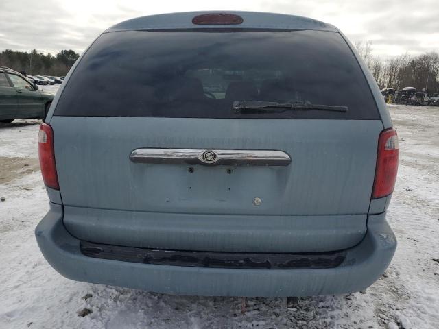 1C4GP45R35B134652 - 2005 CHRYSLER TOWN & COU 青色 照片 6