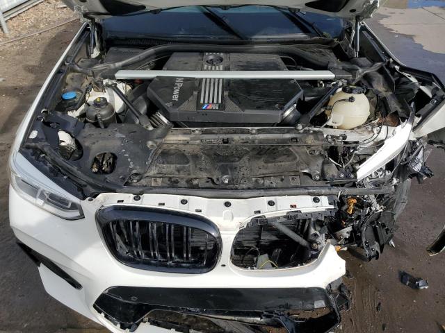 5YMTS0C06L9B27171 - 2020 BMW X3 M COMPETITION WHITE photo 12