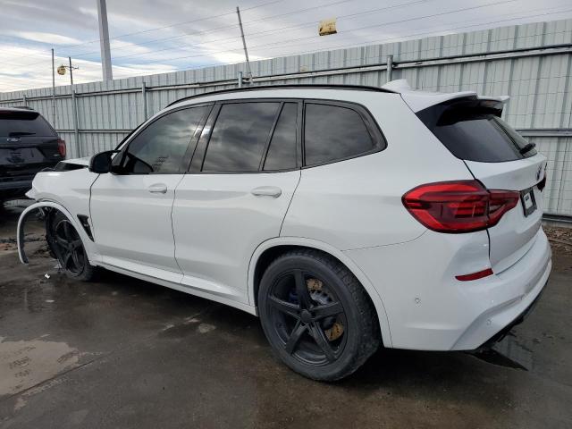 5YMTS0C06L9B27171 - 2020 BMW X3 M COMPETITION WHITE photo 2