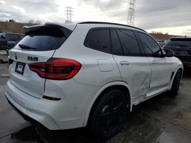 5YMTS0C06L9B27171 - 2020 BMW X3 M COMPETITION WHITE photo 3