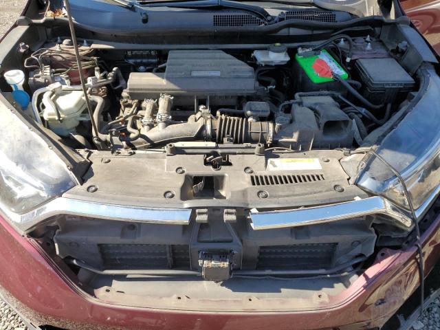 7FARW2H59KE053032 - 2019 HONDA CR-V EX MAROON photo 12