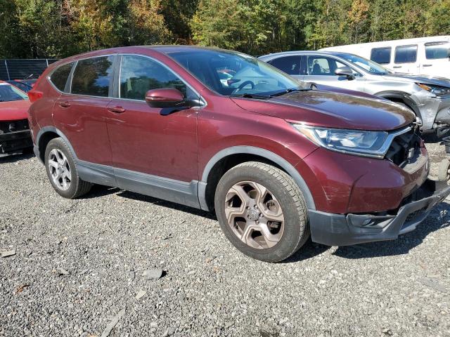 7FARW2H59KE053032 - 2019 HONDA CR-V EX MAROON photo 4