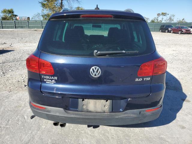 WVGAV7AX1CW542327 - 2012 VOLKSWAGEN TIGUAN S 蓝色 照片 6