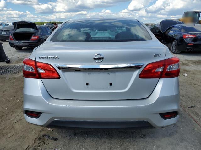 3N1AB7AP4KY361343 - 2019 NISSAN SENTRA S SILVER photo 6