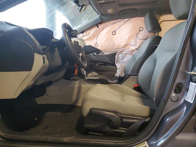 2HGFB2F87EH543542 - 2014 HONDA CIVIC EX Сұр фото 7