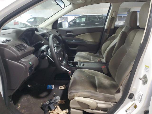 5J6RM4H53EL042990 - 2014 HONDA CR-V EX WHITE photo 7