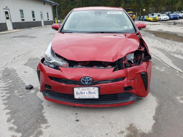 JTDKARFU9K3099021 - 2019 TOYOTA PRIUS 红色 照片 5