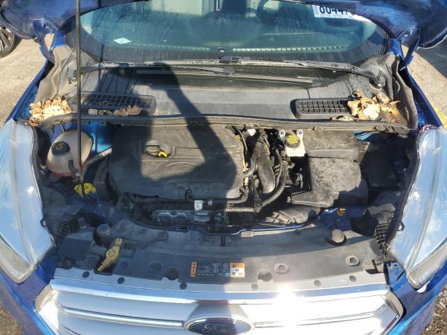 1FMCU9GD0JUC02857 - 2018 FORD ESCAPE SE 蓝色 照片 12