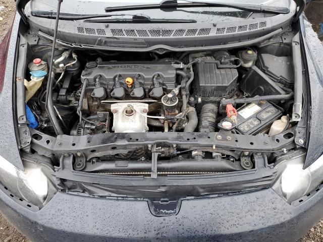 1HGFA16948L003689 - 2008 HONDA CIVIC EXL BLACK photo 11