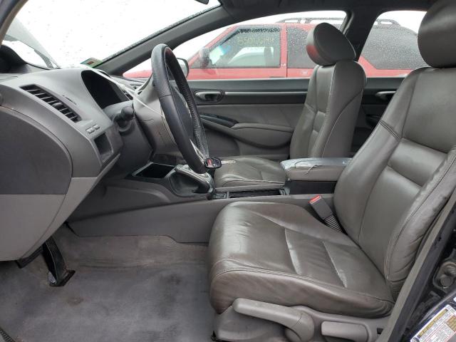 1HGFA16948L003689 - 2008 HONDA CIVIC EXL BLACK photo 7