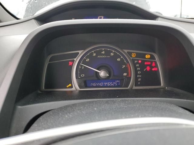 1HGFA16948L003689 - 2008 HONDA CIVIC EXL BLACK photo 9