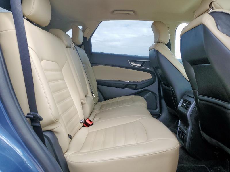 2FMPK3J96KBB36489 - 2019 FORD EDGE SEL Blau Foto 11
