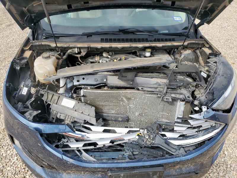 2FMPK3J96KBB36489 - 2019 FORD EDGE SEL Blau Foto 12