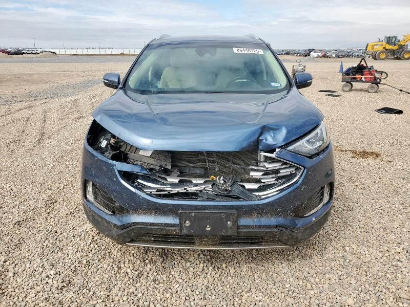 2FMPK3J96KBB36489 - 2019 FORD EDGE SEL Blau Foto 5