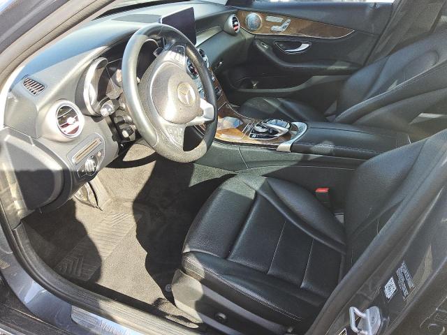 55SWF4KB2FU000928 - 2015 MERCEDES-BENZ C 300 4MATIC GRAY photo 7