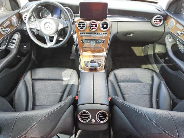 55SWF4KB2FU000928 - 2015 MERCEDES-BENZ C 300 4MATIC GRAY photo 8