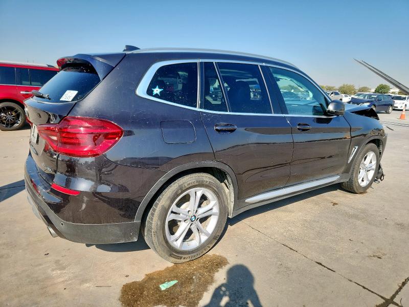 5UXTY3C00L9B57788 - 2020 BMW X3 SDRIVE30I BLACK photo 3