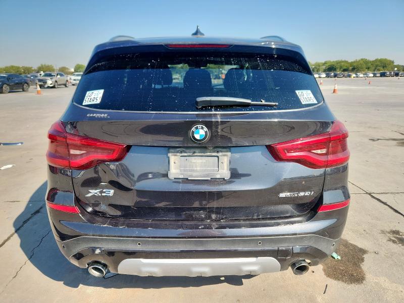 5UXTY3C00L9B57788 - 2020 BMW X3 SDRIVE30I BLACK photo 6