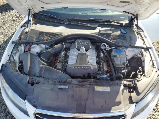 WAUSGAFC1CN001657 - 2012 AUDI A7 PRESTIGE Weiß Foto 11