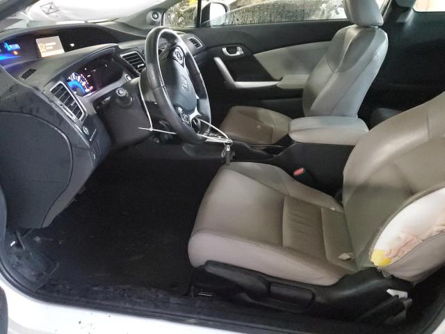 2HGFG3B05FH528465 - 2015 HONDA CIVIC EXL WHITE photo 7