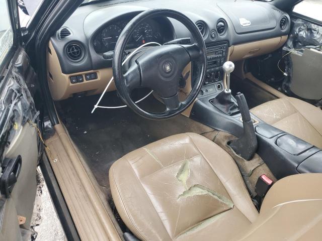 JM1NB3539X0138733 - 1999 MAZDA MX-5 MIATA BLACK photo 8