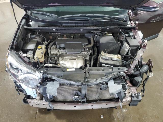2T3DFREV0HW666257 - 2017 TOYOTA RAV4 LIMITED PURPLE photo 12