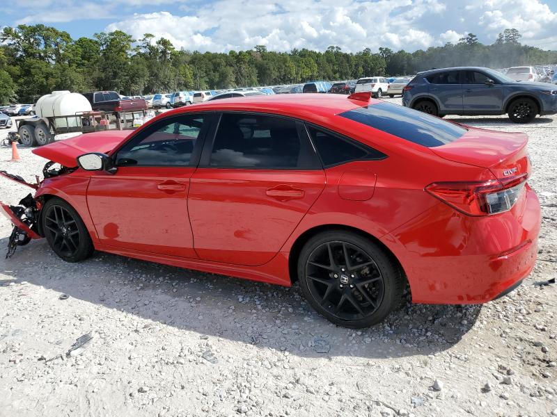 2HGFE2F5XRH541061 - 2024 HONDA CIVIC SPORT RED photo 2