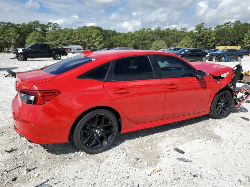 2HGFE2F5XRH541061 - 2024 HONDA CIVIC SPORT RED photo 3