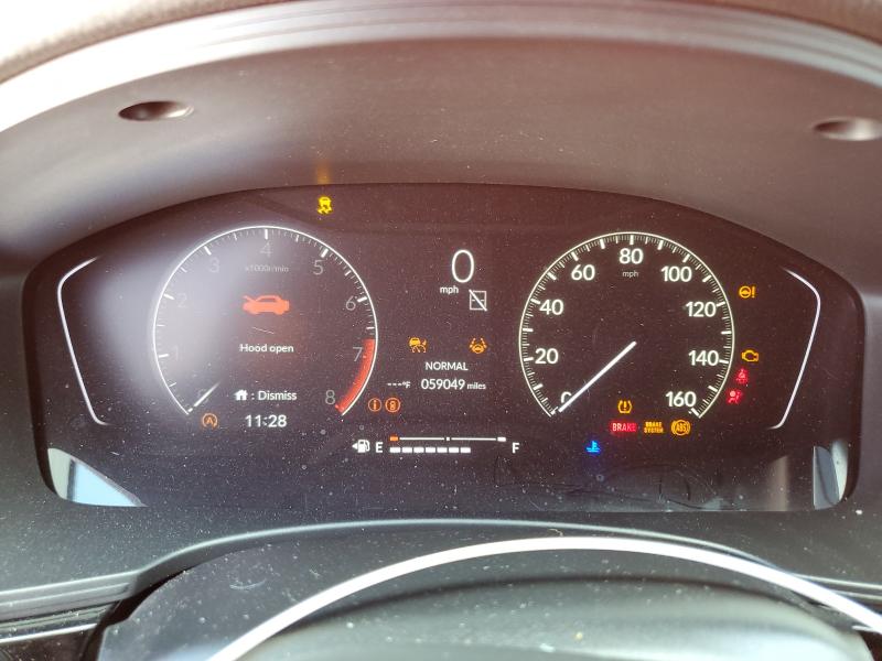 2HGFE2F5XRH541061 - 2024 HONDA CIVIC SPORT RED photo 9