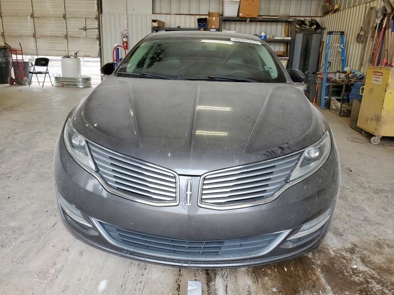 3LN6L2G95GR609513 - 2016 LINCOLN MKZ GRAY photo 5