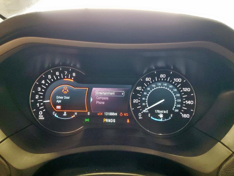 3LN6L2G95GR609513 - 2016 LINCOLN MKZ GRAY photo 9