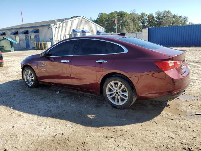 1G1ZE5ST0GF174583 - 2016 CHEVROLET MALIBU LT MAROON photo 2