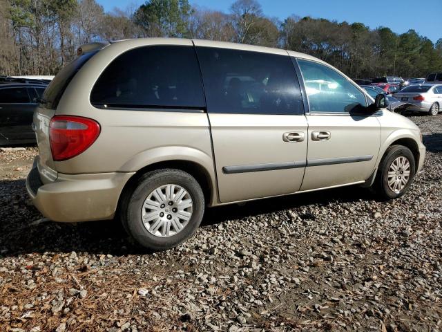1A4GP45R66B540761 - 2006 CHRYSLER TOWN & COU ოქროსფერი ფოტო 3