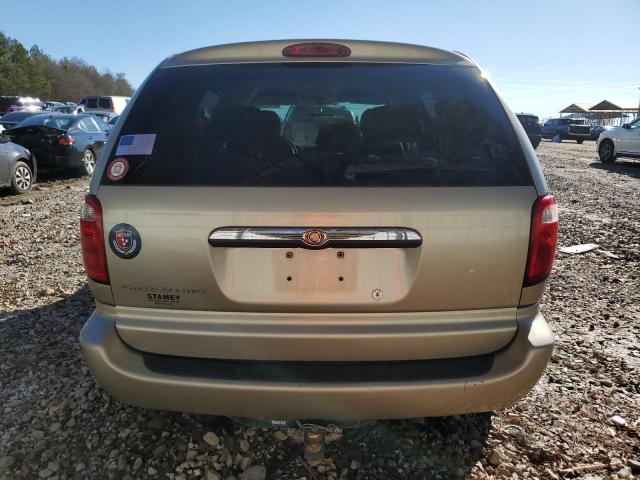 1A4GP45R66B540761 - 2006 CHRYSLER TOWN & COU ოქროსფერი ფოტო 6