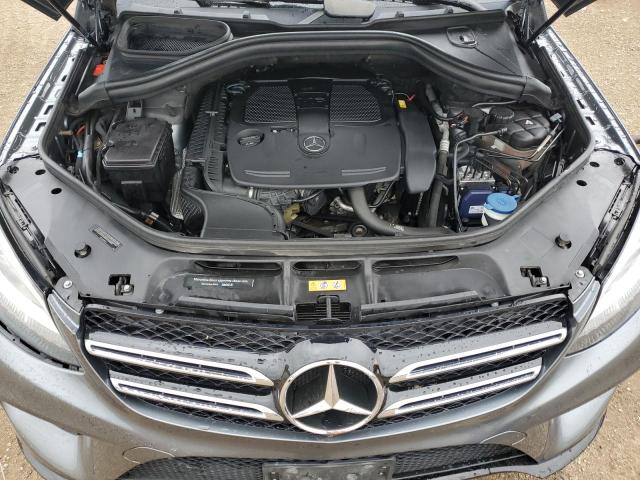 4JGDA5HB0HA982339 - 2017 MERCEDES-BENZ GLE 350 4MATIC GRAY photo 11