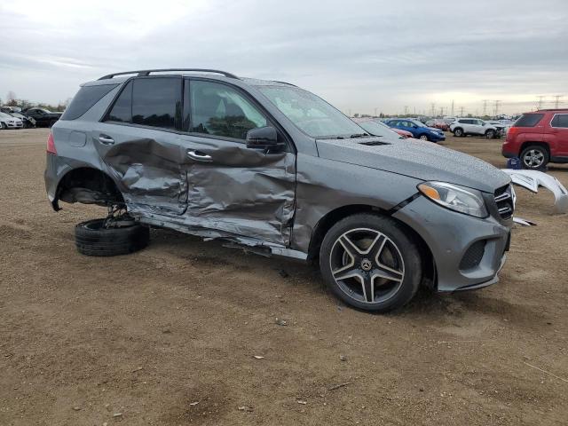 4JGDA5HB0HA982339 - 2017 MERCEDES-BENZ GLE 350 4MATIC GRAY photo 4