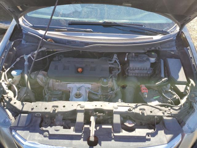 19XFB2F92CE004651 - 2012 HONDA CIVIC EXL BLACK photo 11