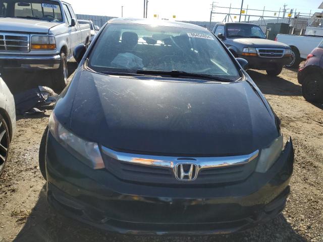 19XFB2F92CE004651 - 2012 HONDA CIVIC EXL BLACK photo 5