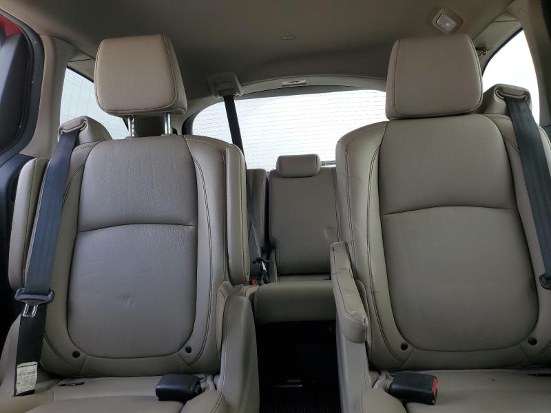 5FNRL6H76NB063261 - 2022 HONDA ODYSSEY EXL მუქწითელი ფოტო 10