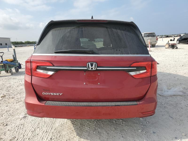 5FNRL6H76NB063261 - 2022 HONDA ODYSSEY EXL მუქწითელი ფოტო 6