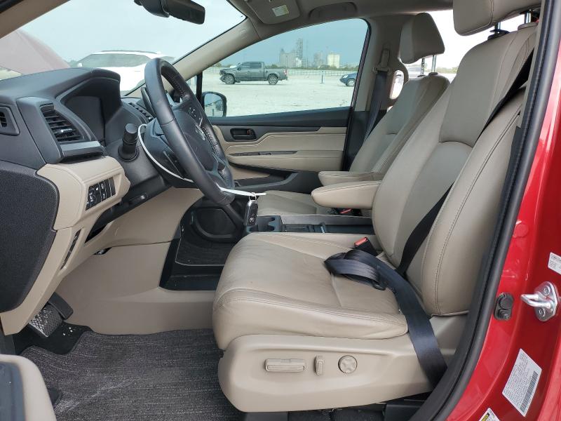 5FNRL6H76NB063261 - 2022 HONDA ODYSSEY EXL მუქწითელი ფოტო 7