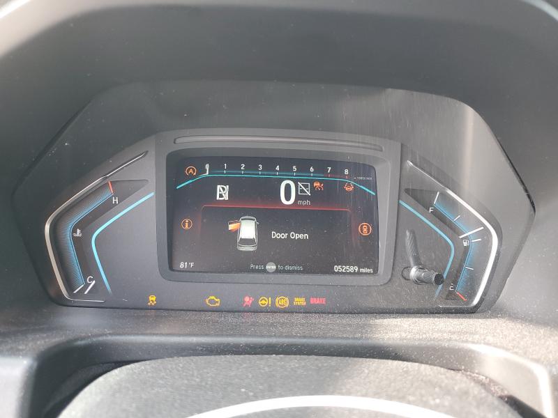 5FNRL6H76NB063261 - 2022 HONDA ODYSSEY EXL მუქწითელი ფოტო 9