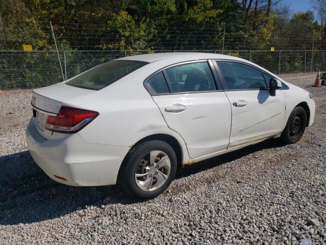 19XFB2F52DE093099 - 2013 HONDA CIVIC LX WHITE photo 3