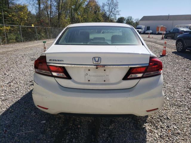 19XFB2F52DE093099 - 2013 HONDA CIVIC LX WHITE photo 6