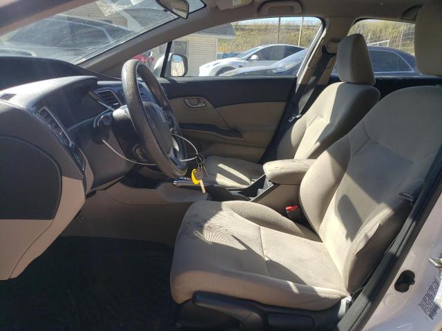 19XFB2F52DE093099 - 2013 HONDA CIVIC LX WHITE photo 7