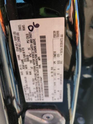 5LMCJ3D90GUJ11647 - 2016 LINCOLN MKC RESERVE შავი ფოტო 13